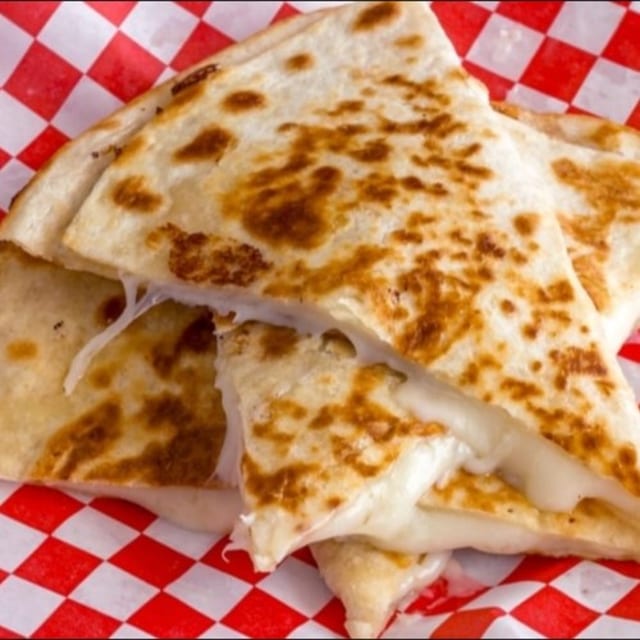Cheese Quesadilla.