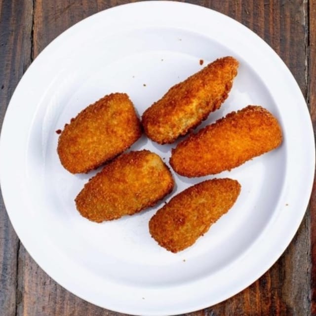Five Pcs Breaded Jalapenos.