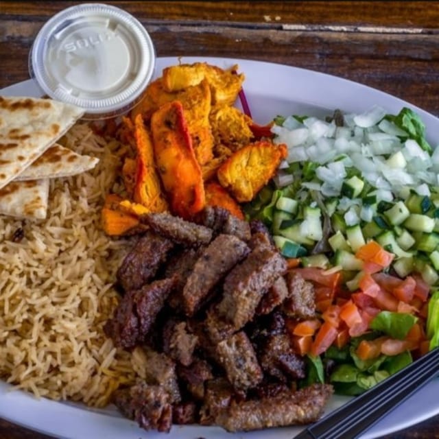 Gyro and Chicken Bowl.