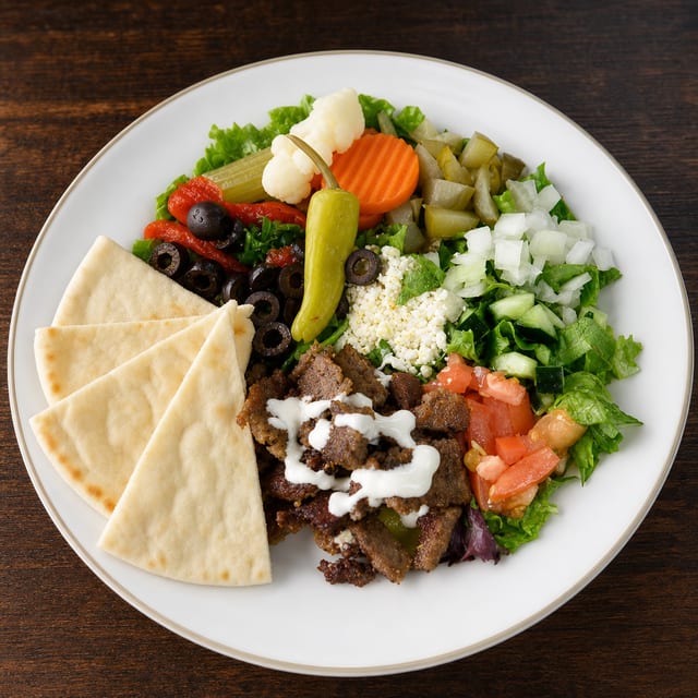 Gyro Salad.