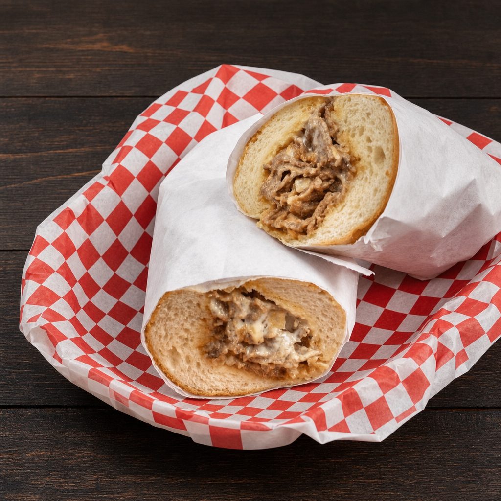 Philly Cheesesteak Sandwich.