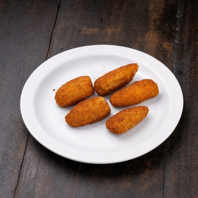 Five Pcs Breaded Jalapenos.