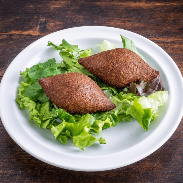Two Pcs Kibbeh Meatballs.