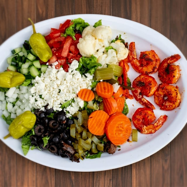 Shrimp Salad.