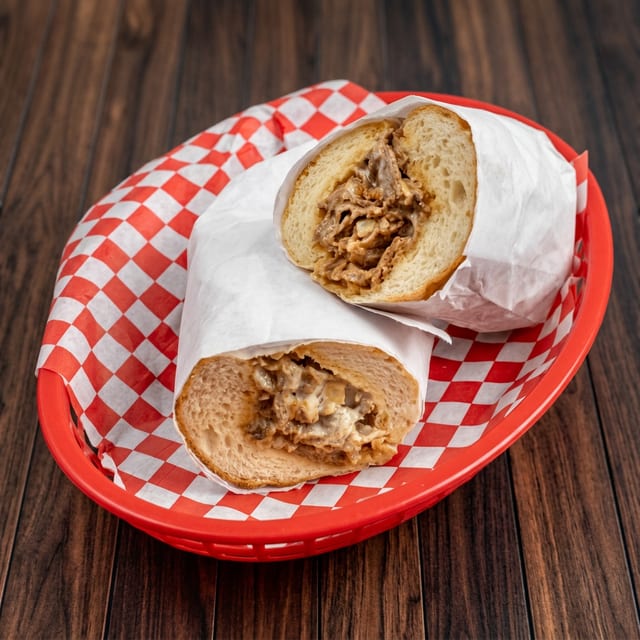 Philly Cheesesteak Sandwich.
