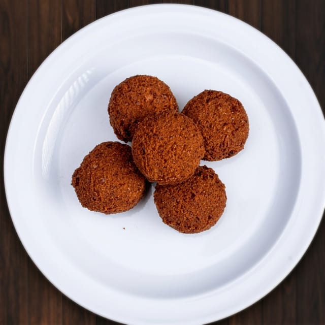 Five Pcs Crispy Falafel Balls.