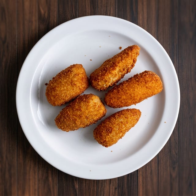 Five Pcs Breaded Jalapenos.